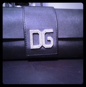 2 Black Embellished Dolce&Gabbana sunglass cases